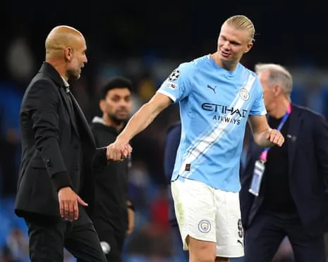 Haaland Becomes Part of Elite Champions League Half-Century Group, Praised by Guardiola as Ronaldo and Lionel Messi's Peer