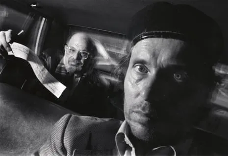 Allen Ginsberg Inside of My Cab: Ryan Weideman’s Most Iconic Shot