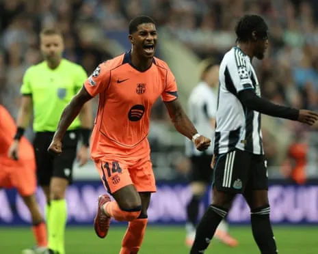 Marcus Rashford's Brace Silences Newcastle's Party and Seals Barcelona's Triumph