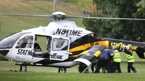 A group of law enforcement personnel shot in PA, including three in critical condition