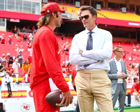 The seven-time Super Bowl champion sparks fan criticism following appearing in Las Vegas Raiders coaching booth